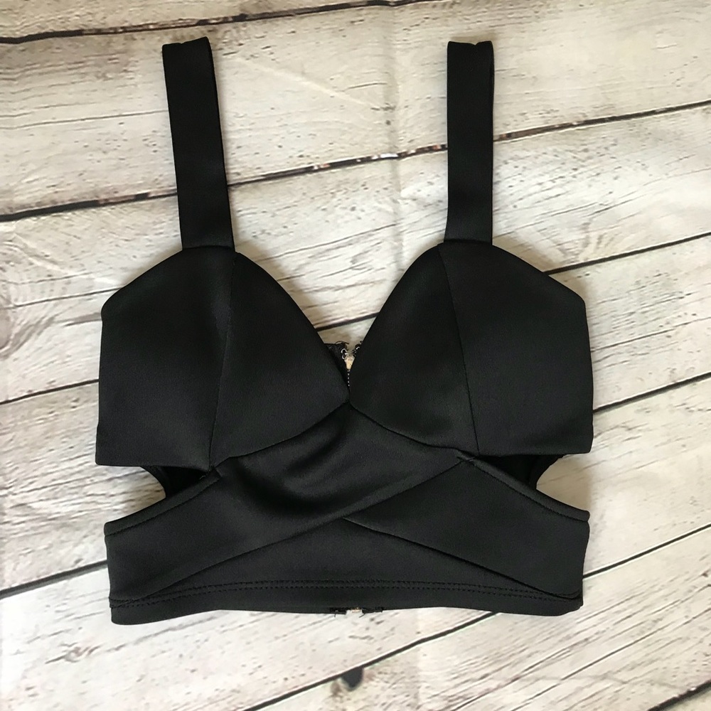 Black Crop Top (S)